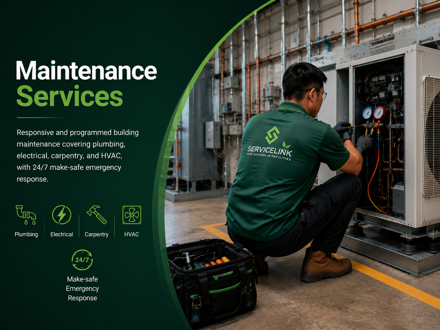 Maintenance Services services by Servicelink in Sydney and NSW